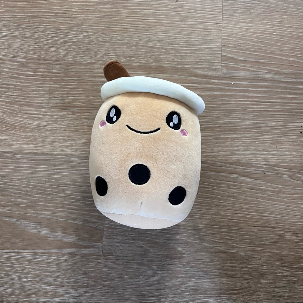 NWOT bubble tea squishmallow plush
